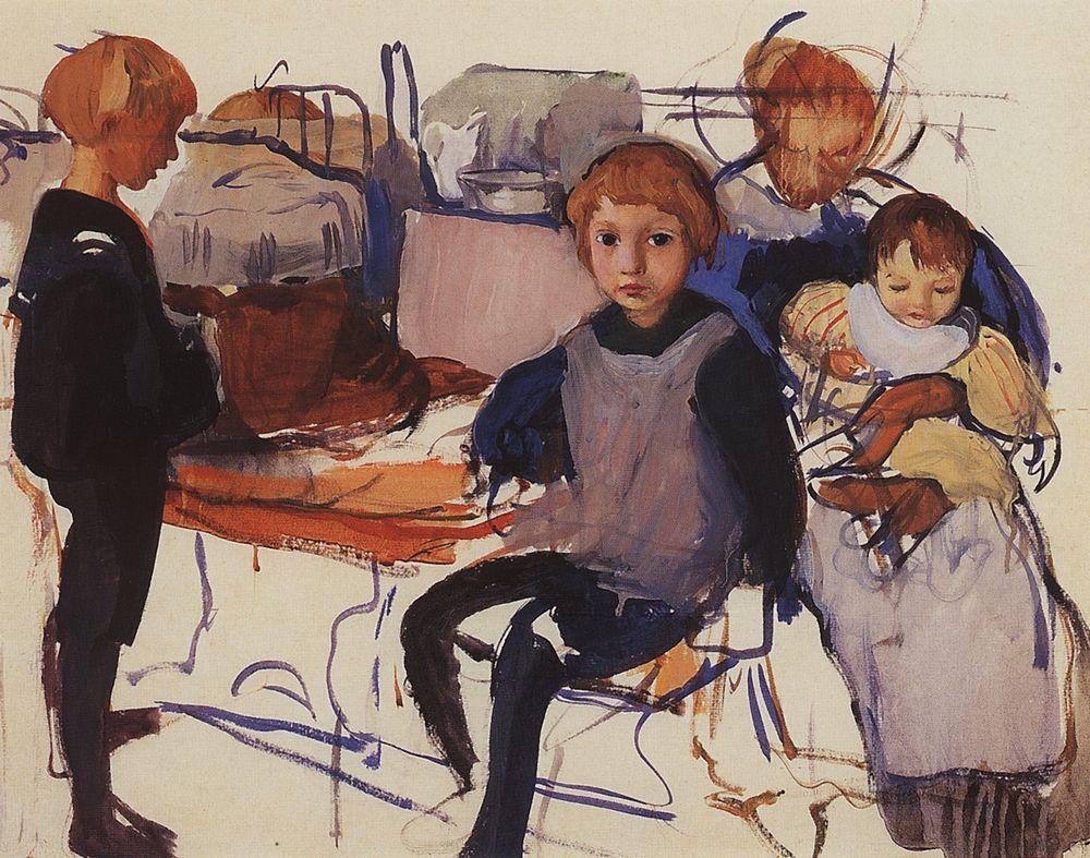 In the nursery. Neskuchnoye