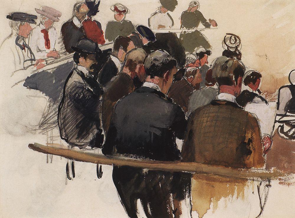 In the studio. Paris