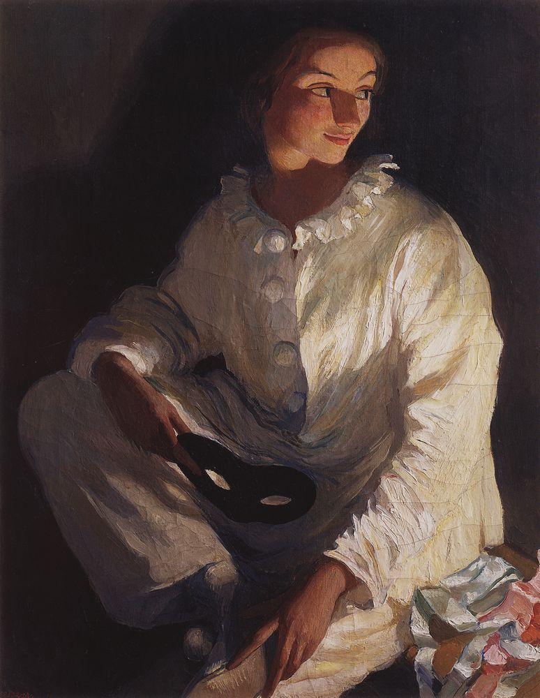 Pierrot (Self portrait in the costume of Pierrot)