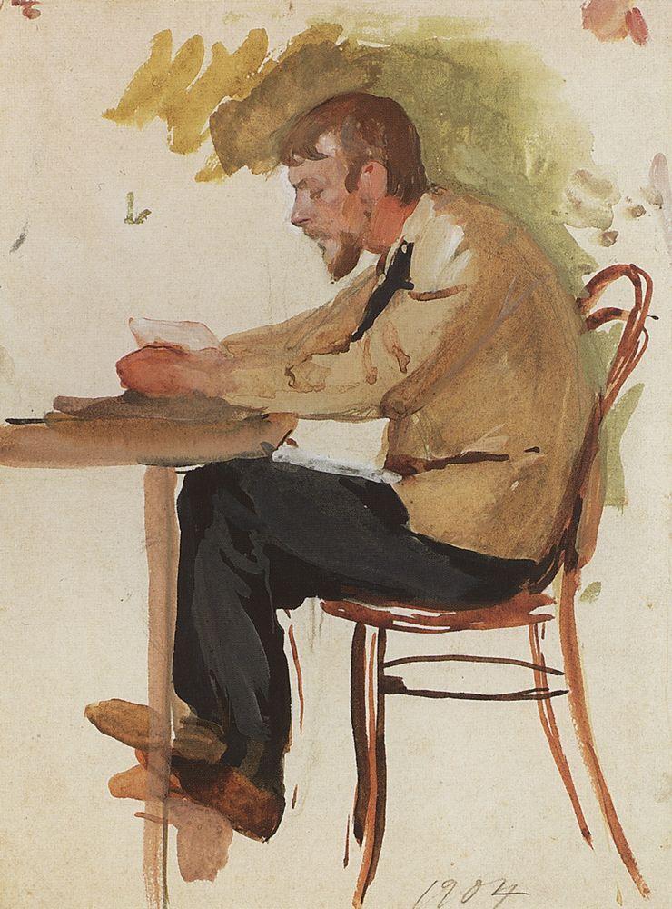 Portrait of Boris Serebryakov