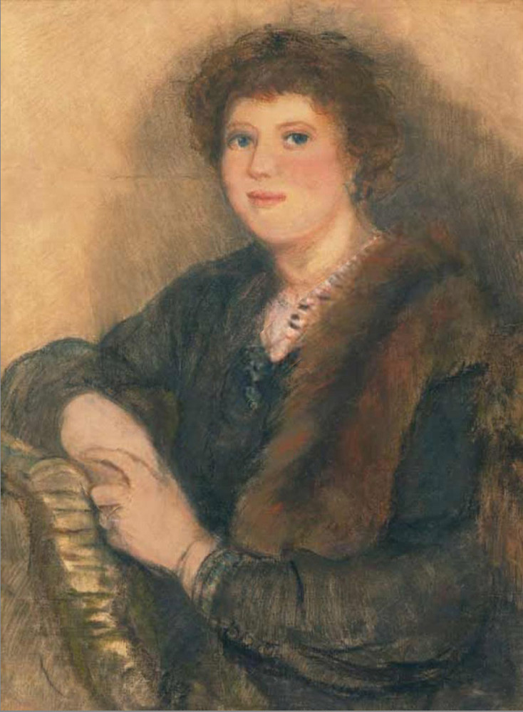 Portrait of Nadezhda Mikhailovna Kroshkin