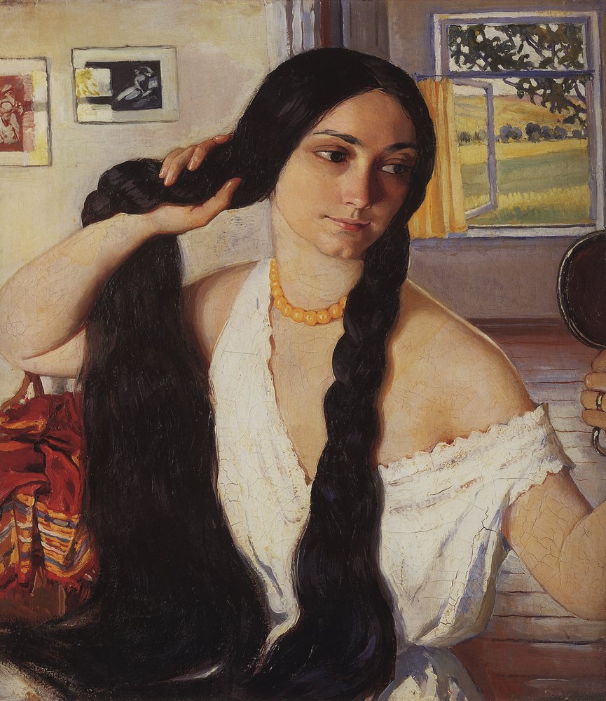 Portrait of Olga Konstantinovna Lancere