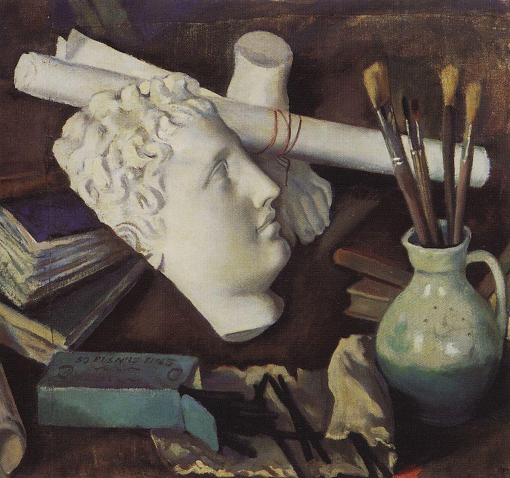 Still Life with Attributes of the Arts